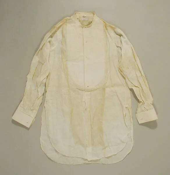 Evening shirt — Unknown