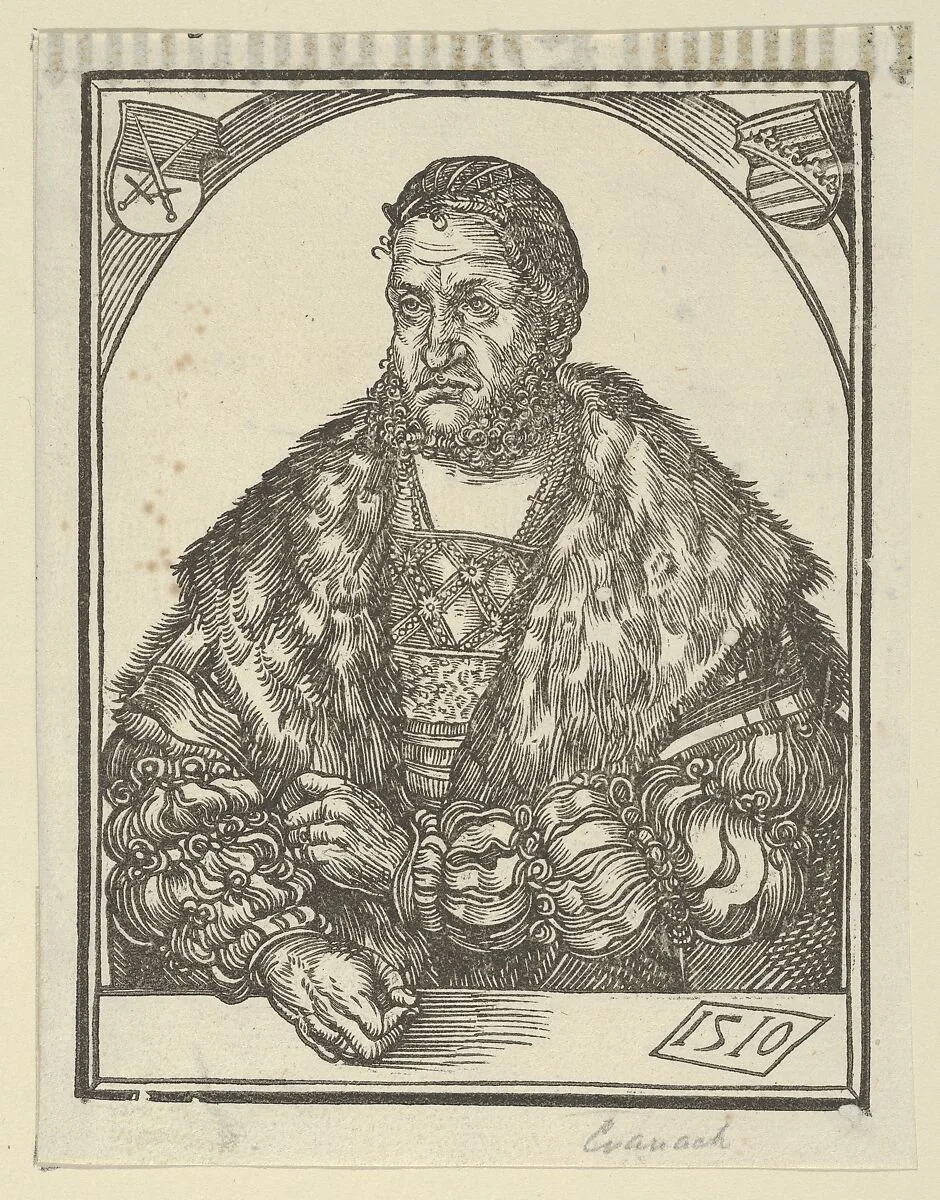 Copy of Frederick the Wise of Saxony — Lucas Cranach the Elder