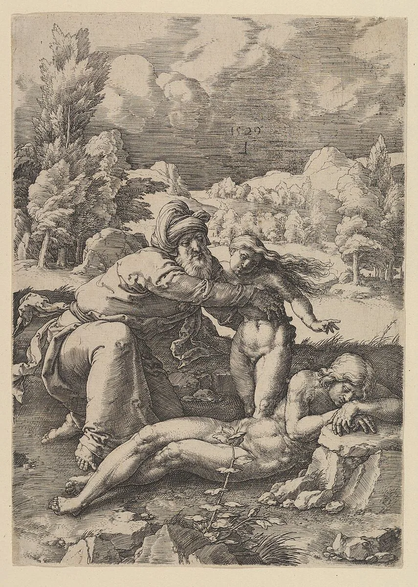 Creation of Eve — Lucas van Leyden