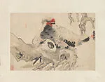 清/現代 張書旂 雄鷄圖 軸|Rooster — Zhang Shuqi