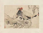 清/現代 張書旂 雄鷄圖 軸|Rooster