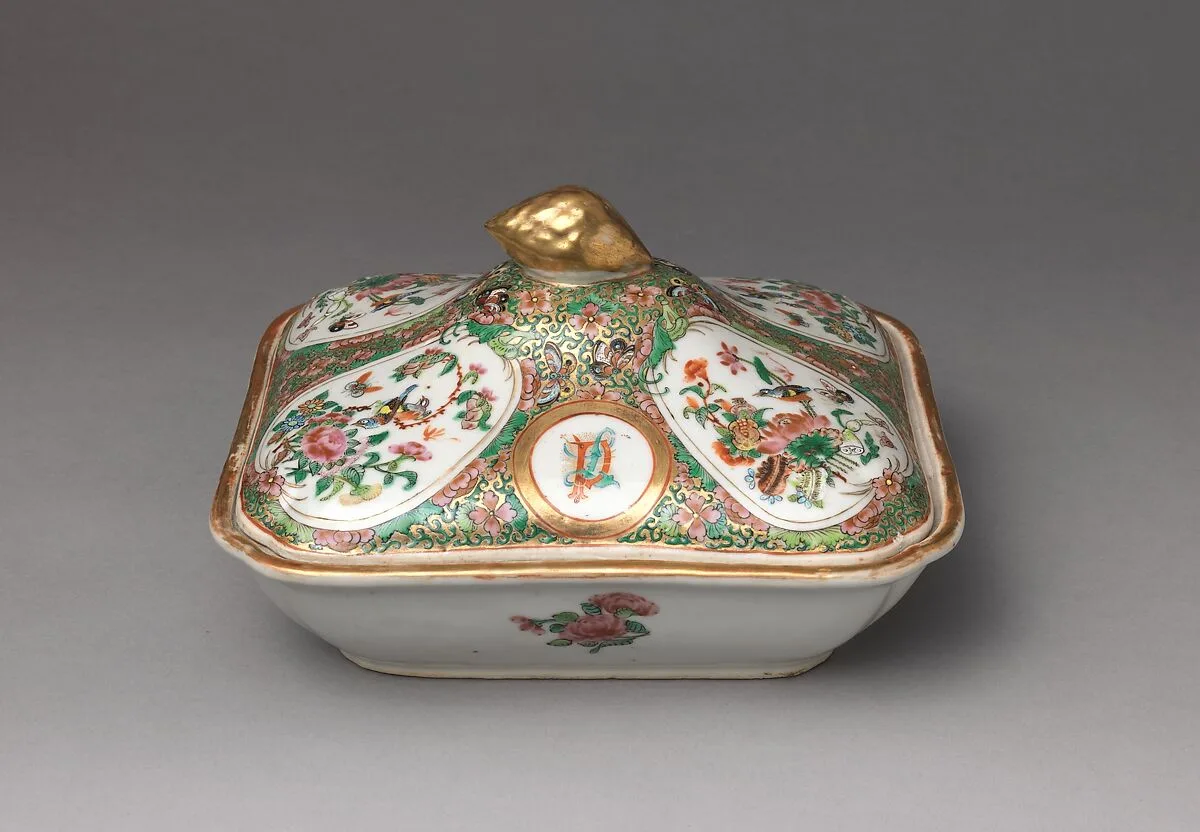 Covered Serving Dish — Unknown