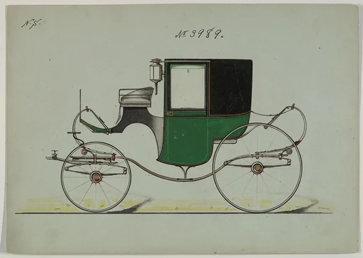 Design for Brougham, no. 3989
