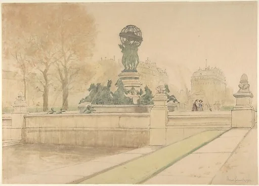 Fontaine de l'Observatoire, Jardins du Luxembourg, Paris