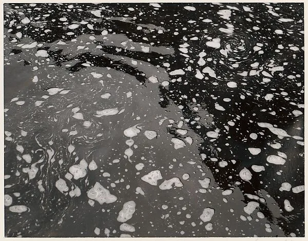 Foam, Mirror Lake, Yosemite Valley, California — Ansel Easton Adams