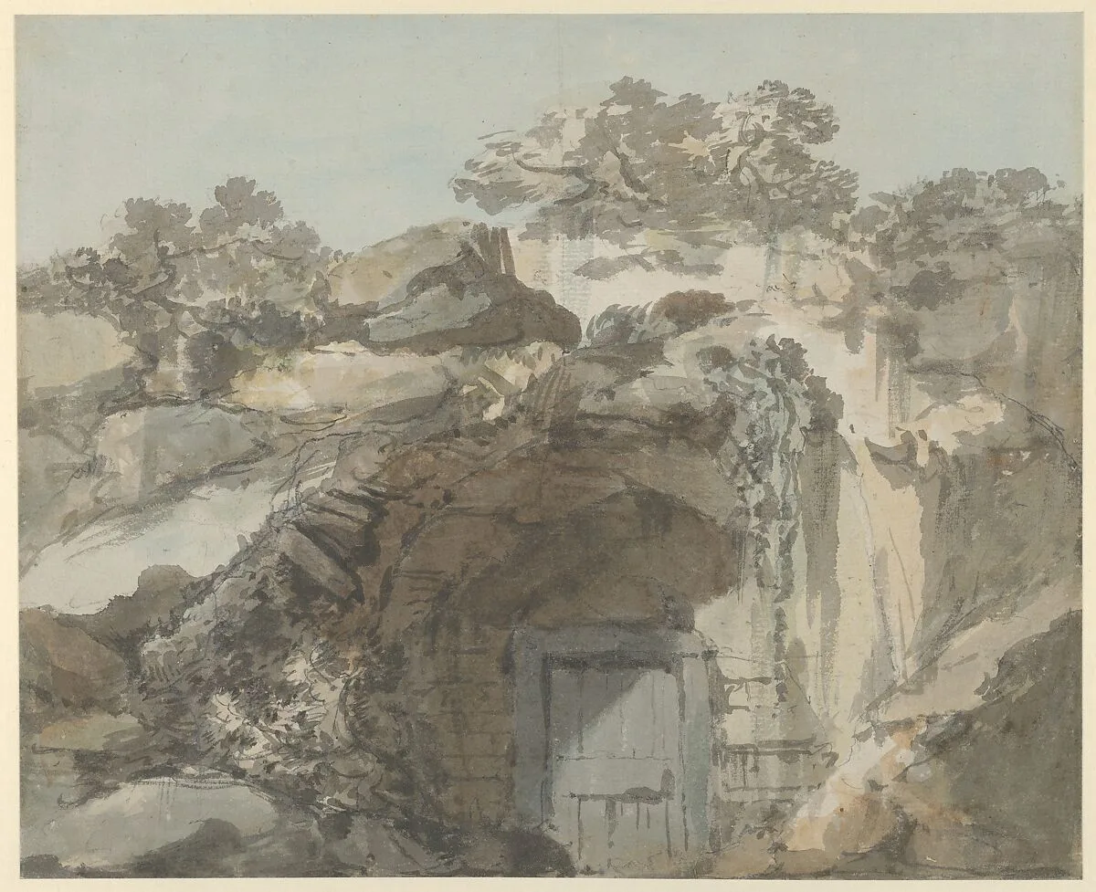 The Door of a Grotto — William Marlow