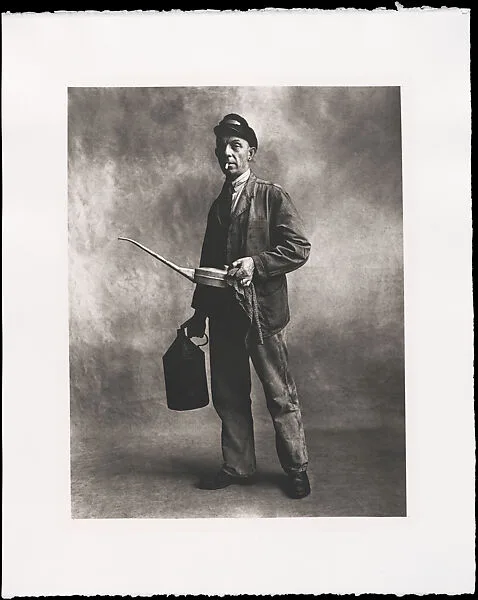 Engine Driver — Irving Penn