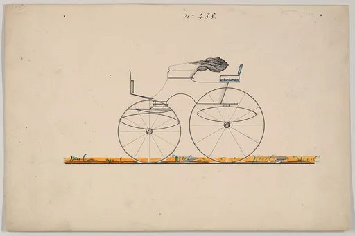 Design for Sporting Wagon, no. 488