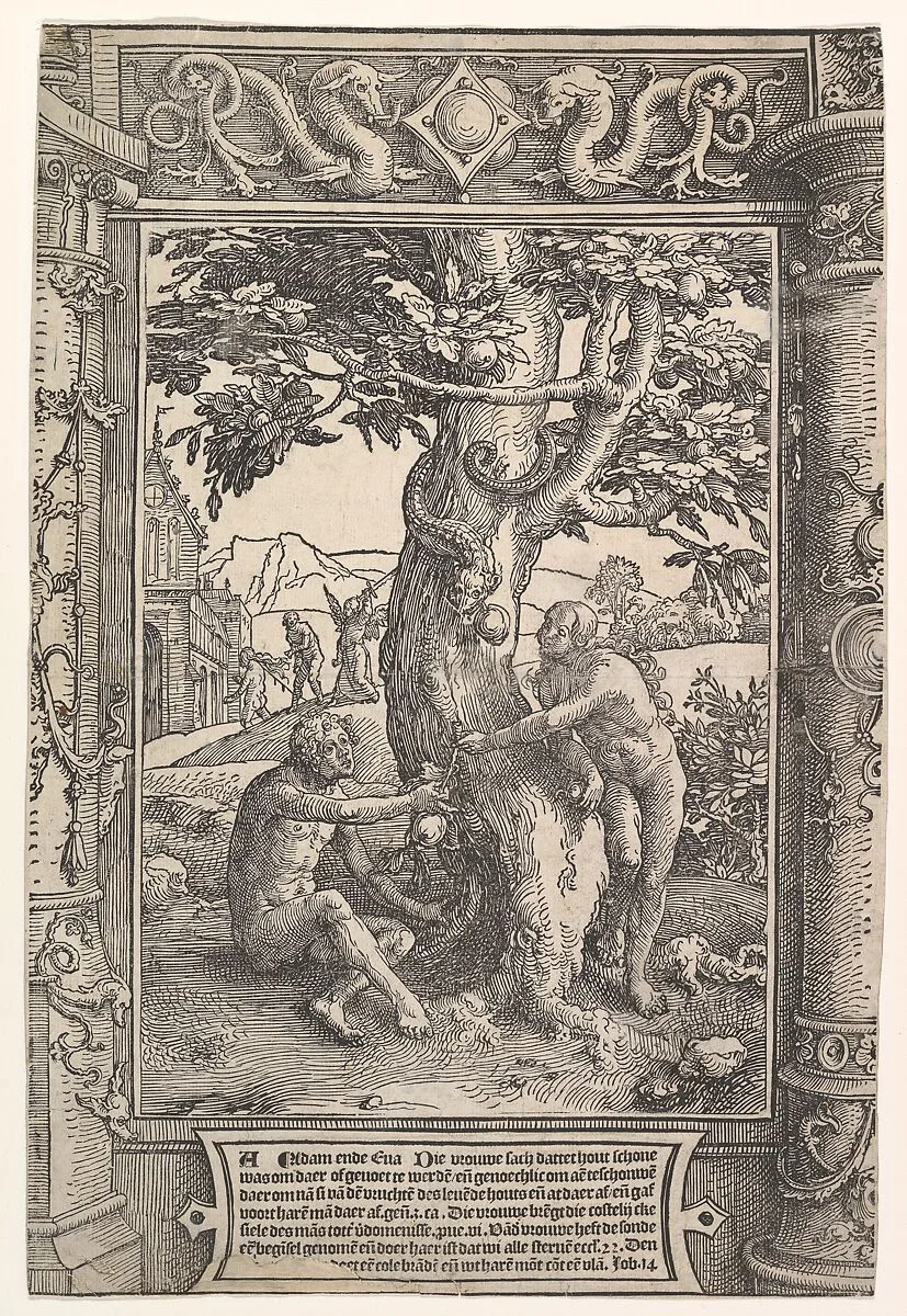 The Fall of Man — Lucas van Leyden