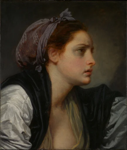 Study of a Woman’s Head