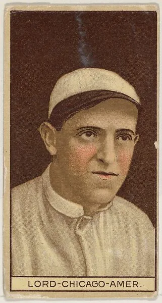 Harry Lord, Chicago, American League, from the Brown Background series (T207) for the American Tobacco Company — American Tobacco Company