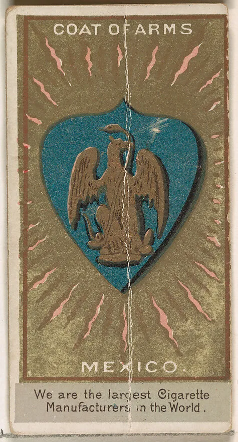 President Diaz of Mexico, from the Rulers, Flags, and Coats of Arms series (N126-2) issued by W. Duke, Sons & Co. — W. Duke, Sons & Co.