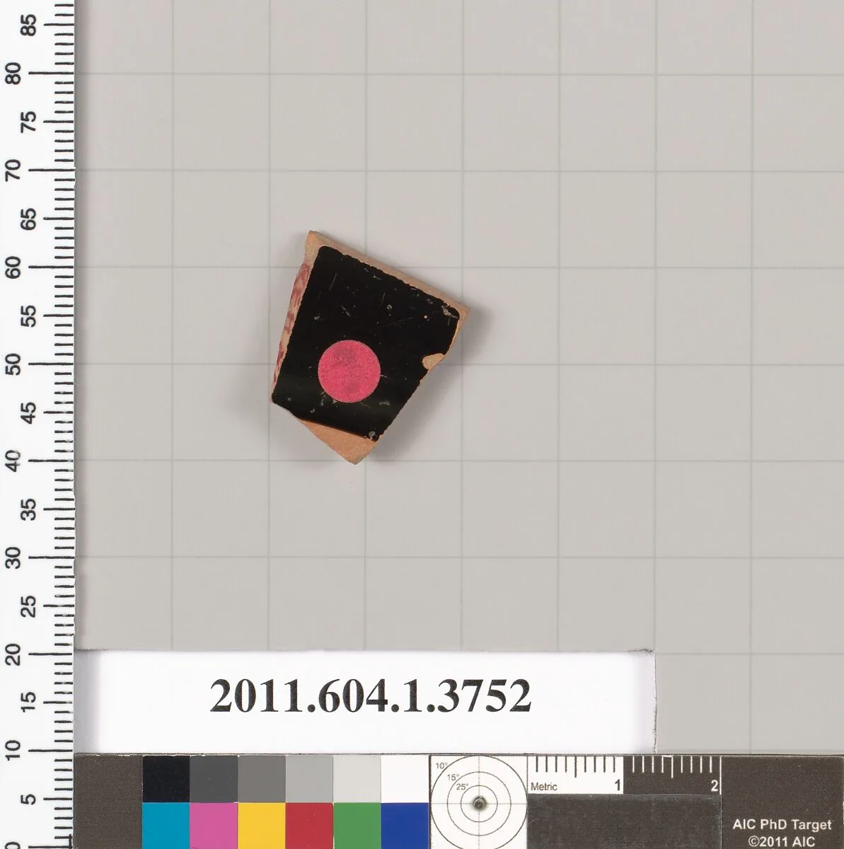 Terracotta fragment of a kylix (drinking cup) — Unknown