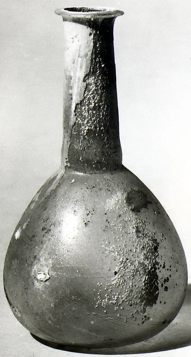 Glass perfume bottle — Unknown