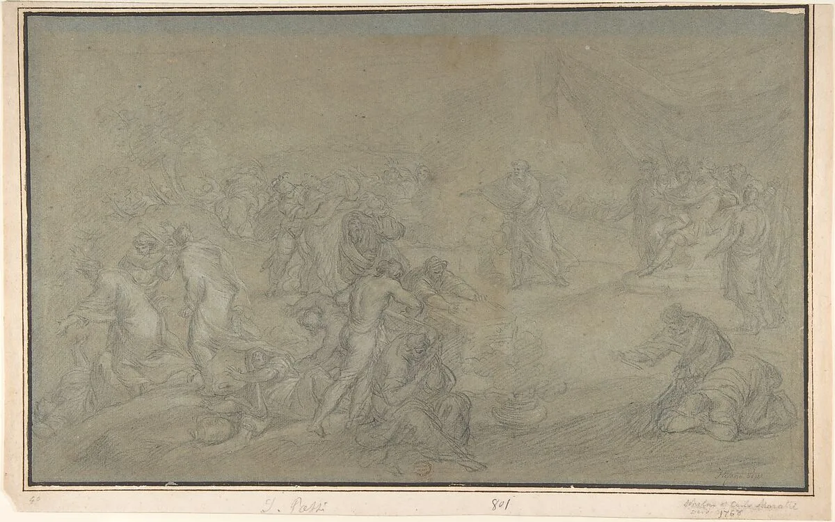 The Contest of Elijah and the Prophets of Baal on Mount Carmel (I Kings 18: 20-46) — Stefano Pozzi