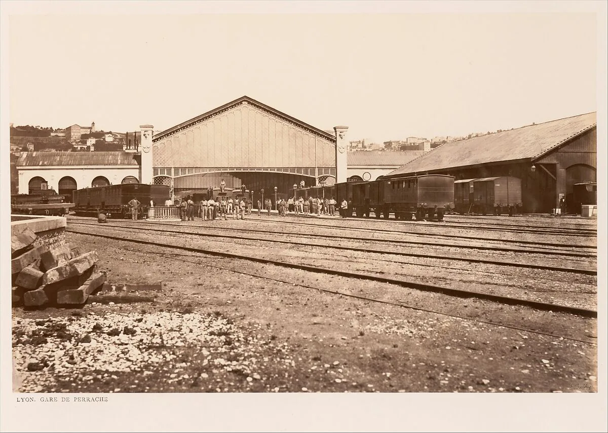 Lyon, Gare de Perrache — Edouard Baldus