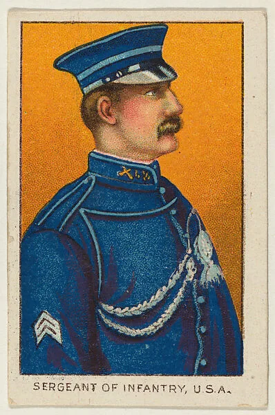 Sergeant of Infantry, United States, from the Military series (T79) issued by the American Tobacco Company — American Tobacco Company