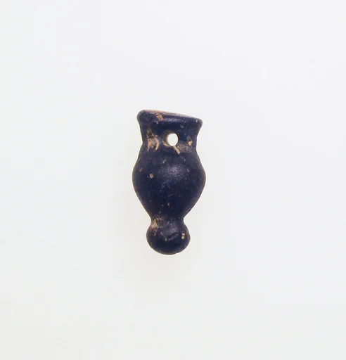 Glass pendant in the form of an amphora