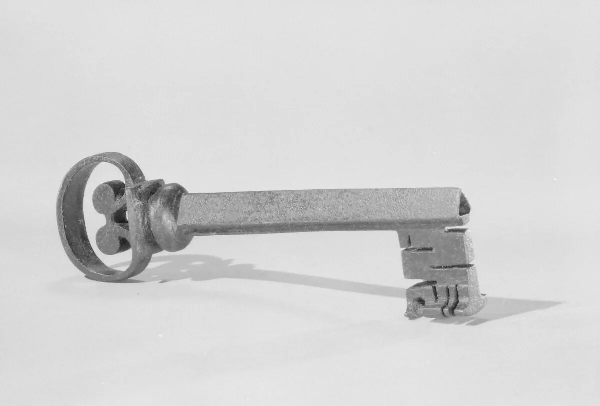 Coffer or chest key — Unknown
