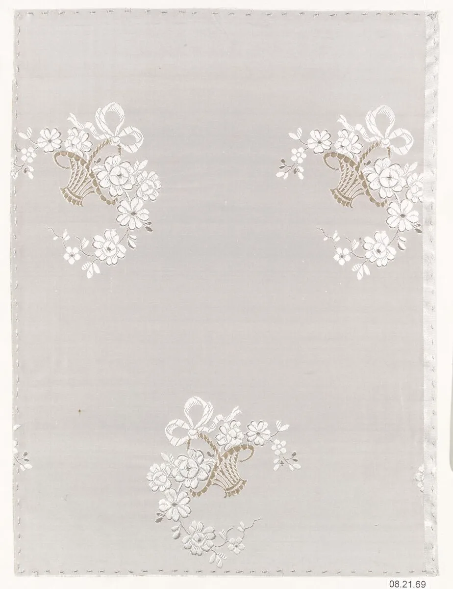 Textile sample — J. Claude Frères & Co.|Unknown Designer