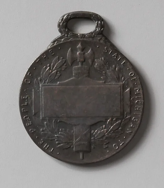Given by the State of Michigan to the Volunteers in the War with Spain and the Philippine Campaign, 1898–1900 — Victor David Brenner