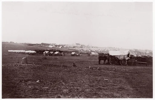 [Winter Quarters of Army of the Potomac, Near Brandy Station, Virginia]