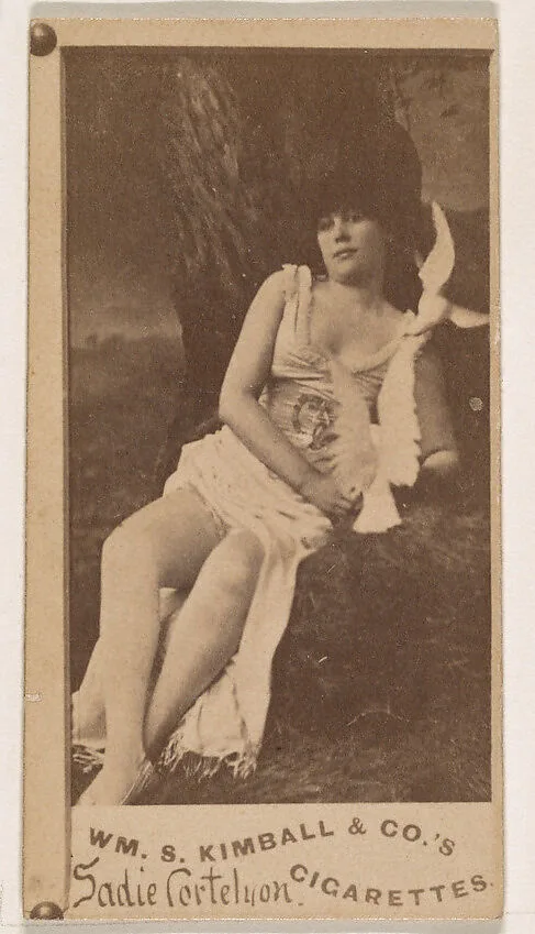 Sadie Cortelyou, from the Actresses series (N203) issued by Wm. S. Kimball & Co. — William S. Kimball & Company