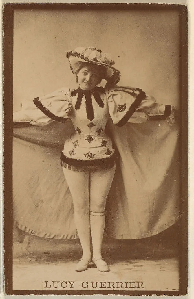 Lucy Guerrier, from the Actresses series (N668) — Unknown