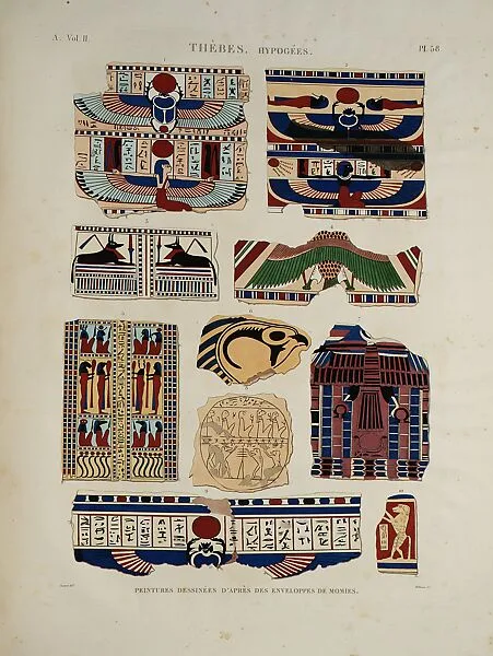 Le Description de l'Egypte; ou, recueil des observations et des recherches qui ont été faites en Égypte pendant l'expedition de l'armée francaise . . . — Unknown