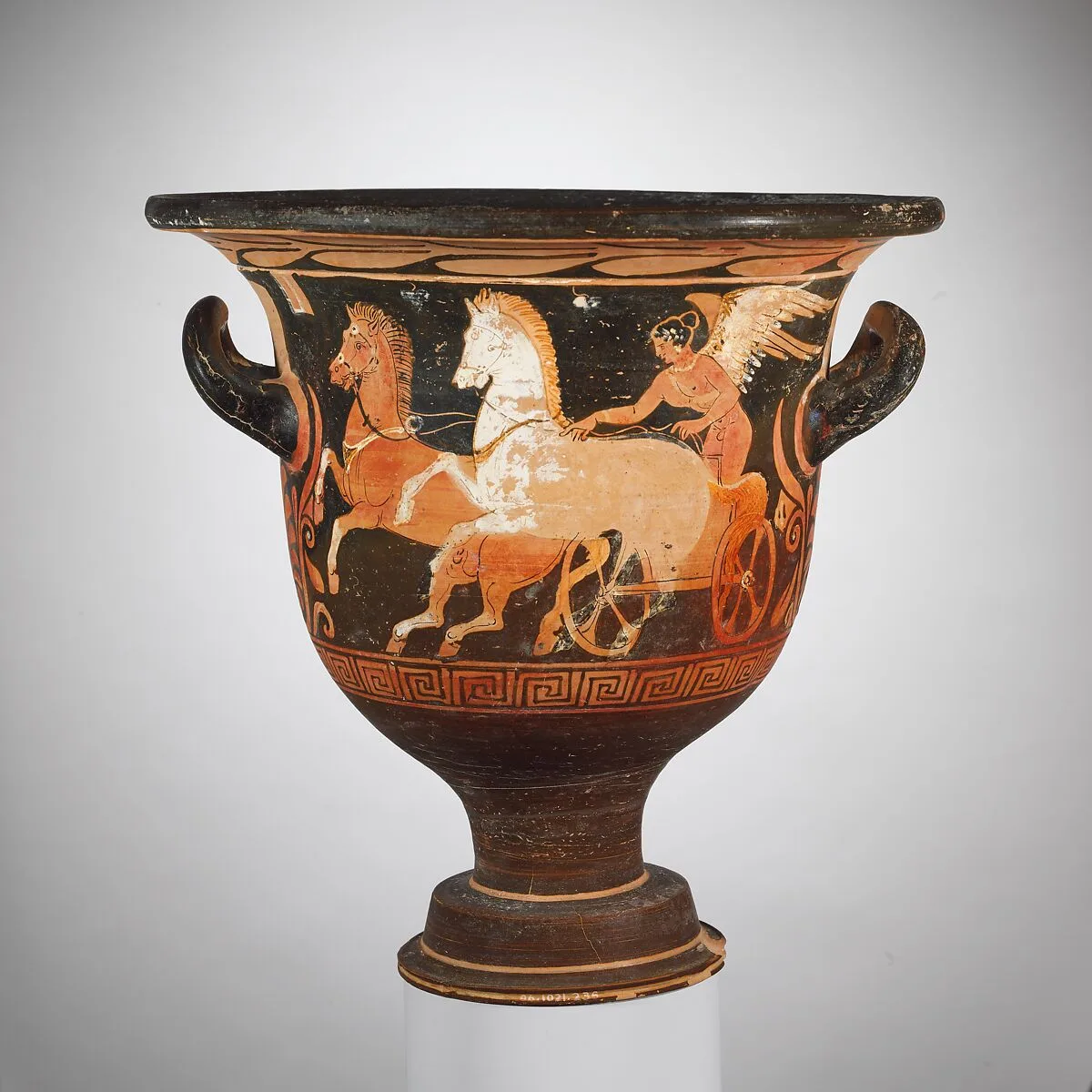 Terracotta bell-krater (mixing bowl) — Whiteface Painter
