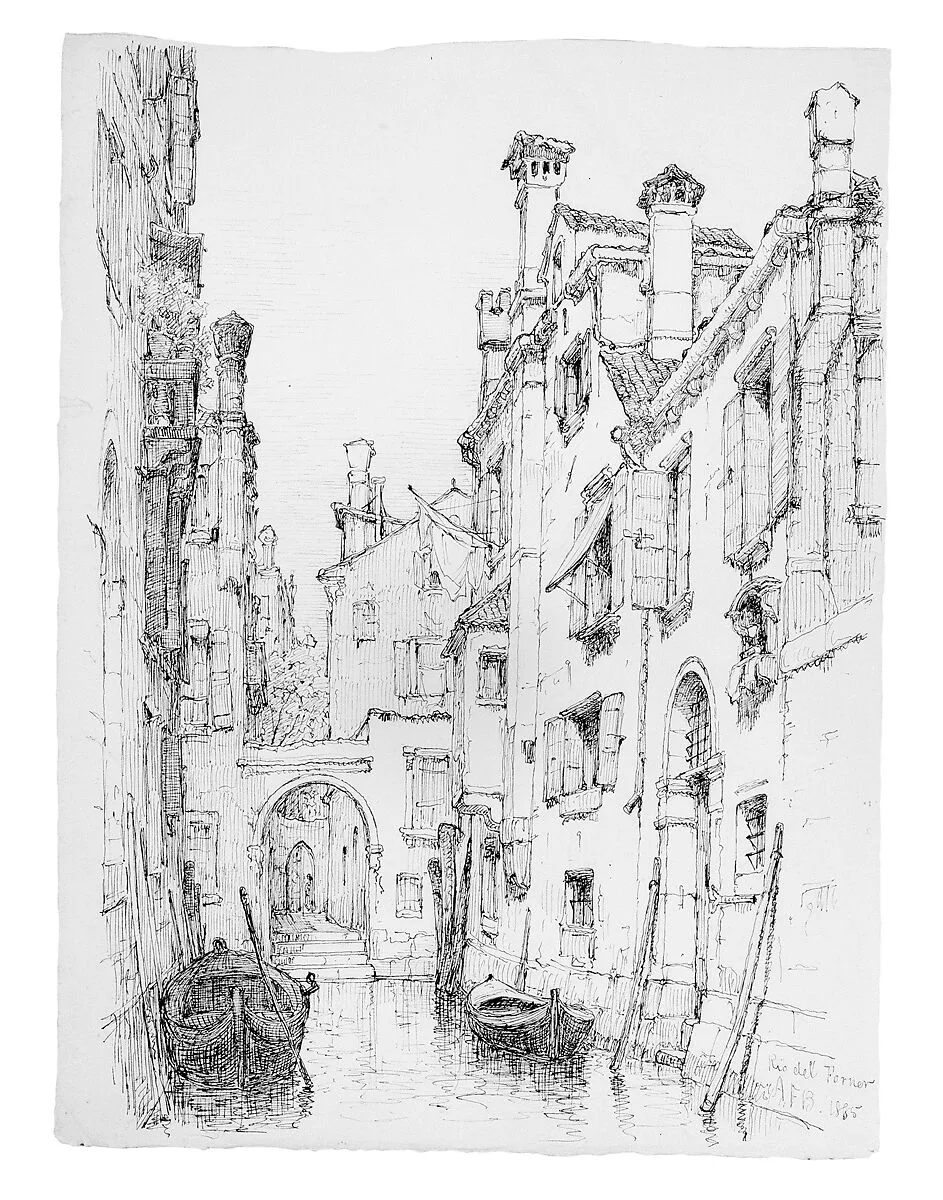 Rio del Forner, Venice — Andrew Fisher Bunner