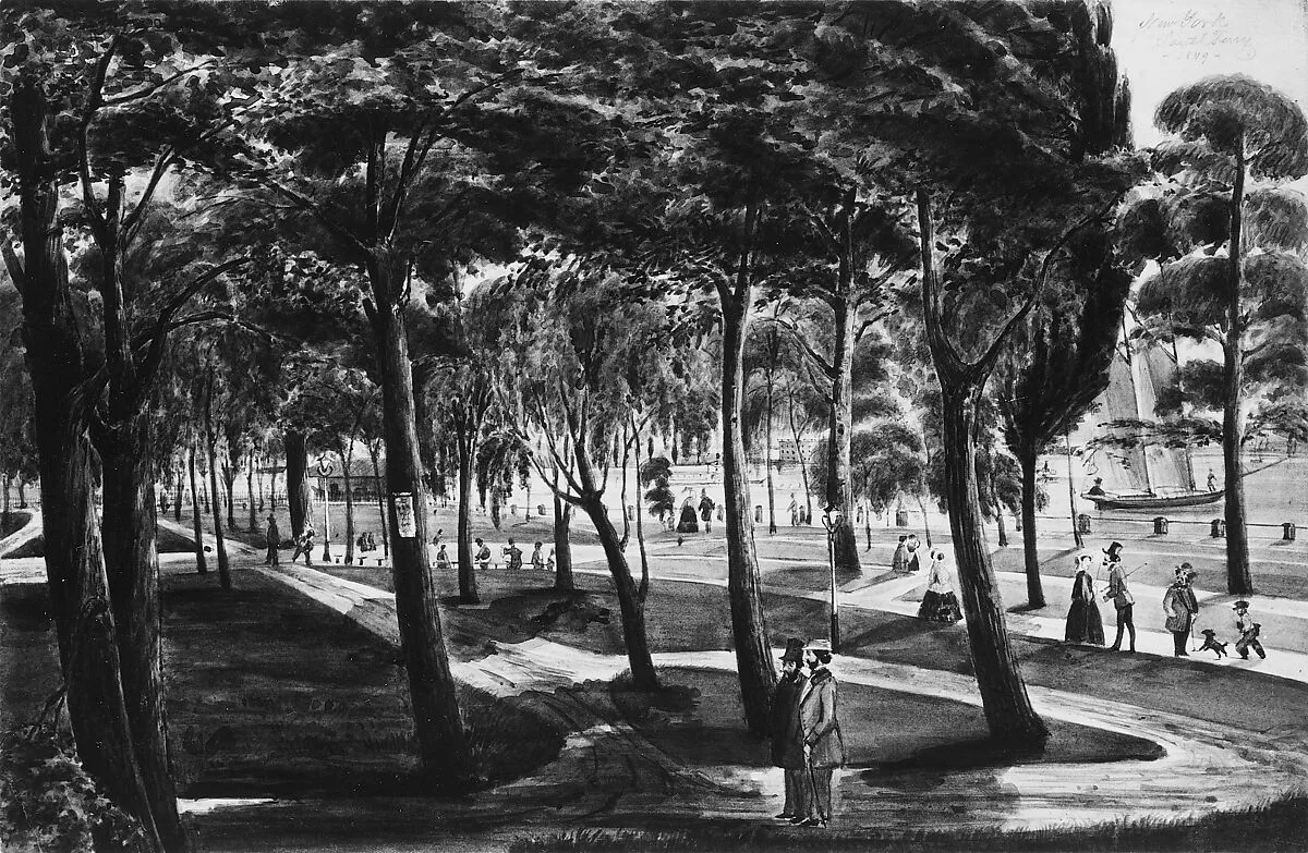 Battery Park, New York — Christian Gottlieb Cantzlier