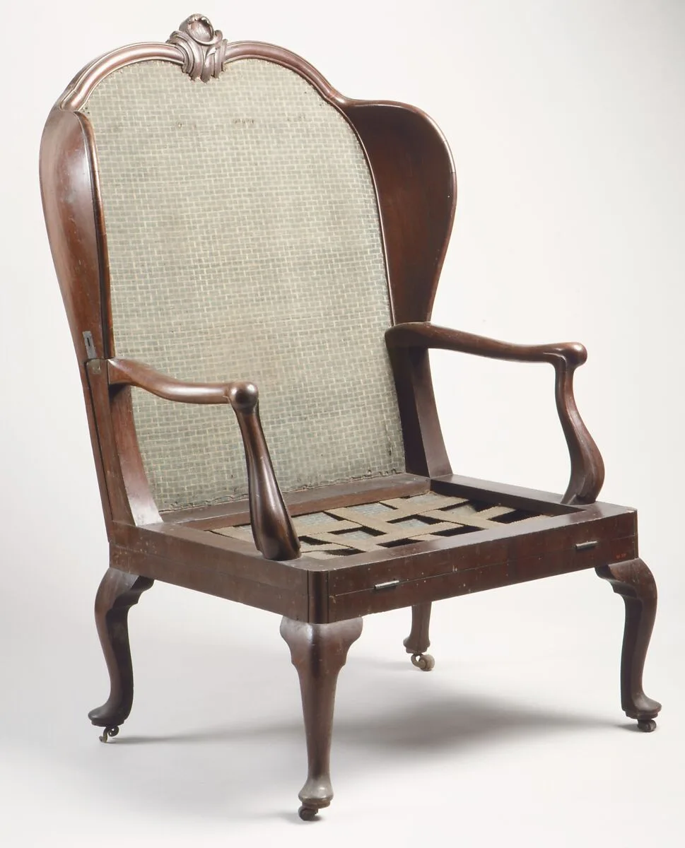 Folding bed chair (porter's chair) — Unknown