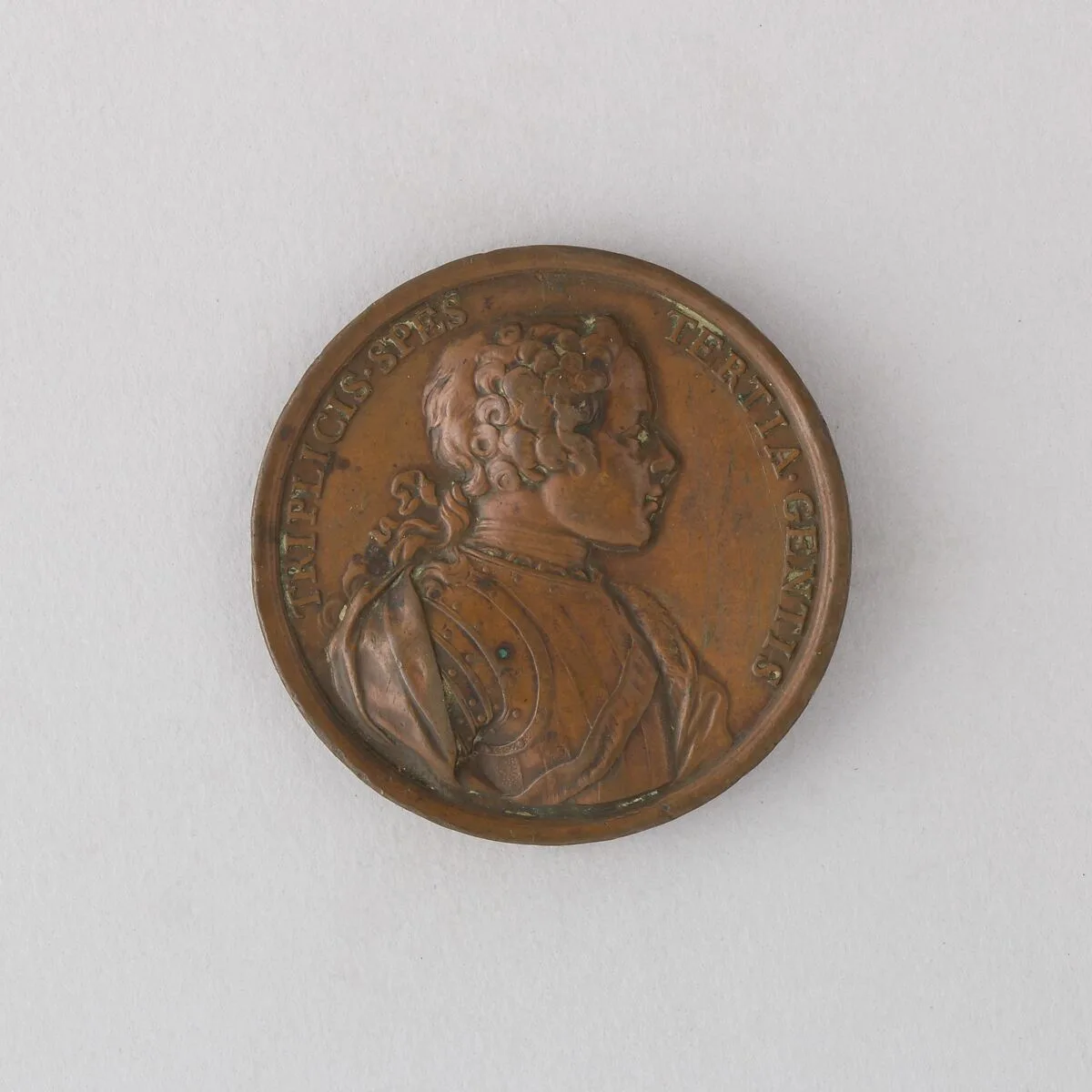 Medal Showing Prince Charles and Prince Henry — Ottone Hamerani