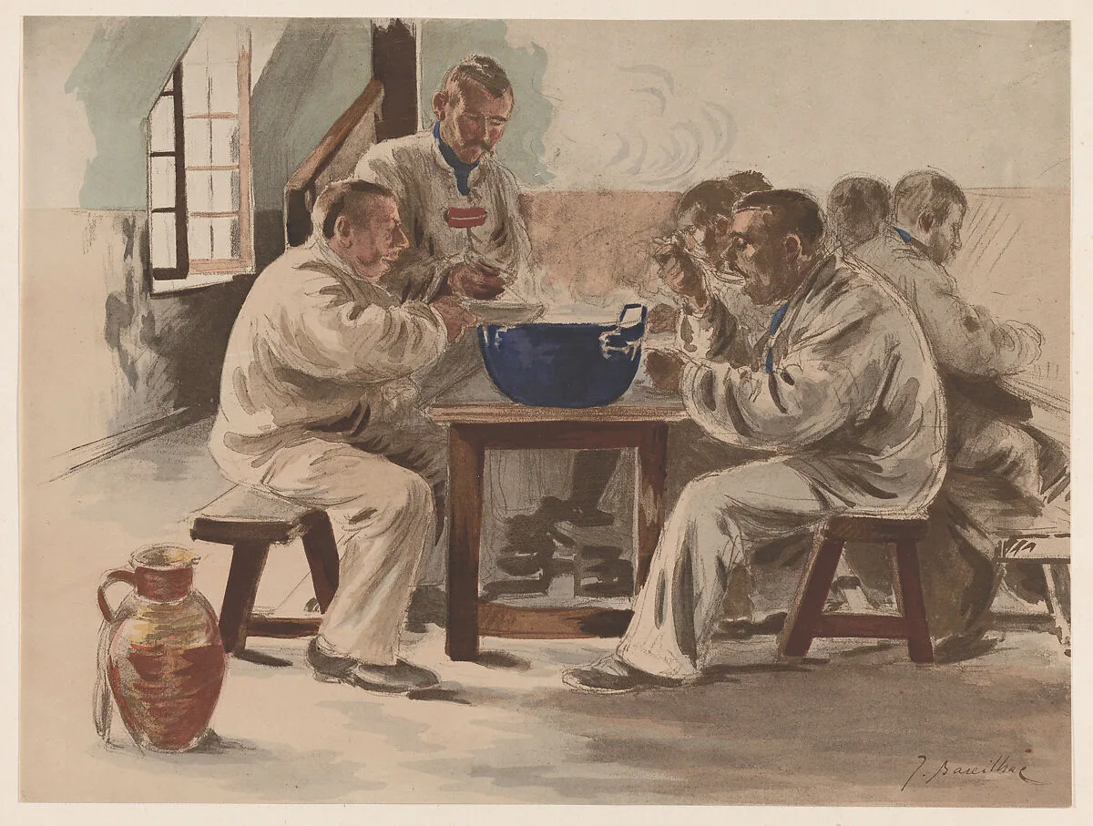 La soupe à la chambrée — Jacques Baseilhac