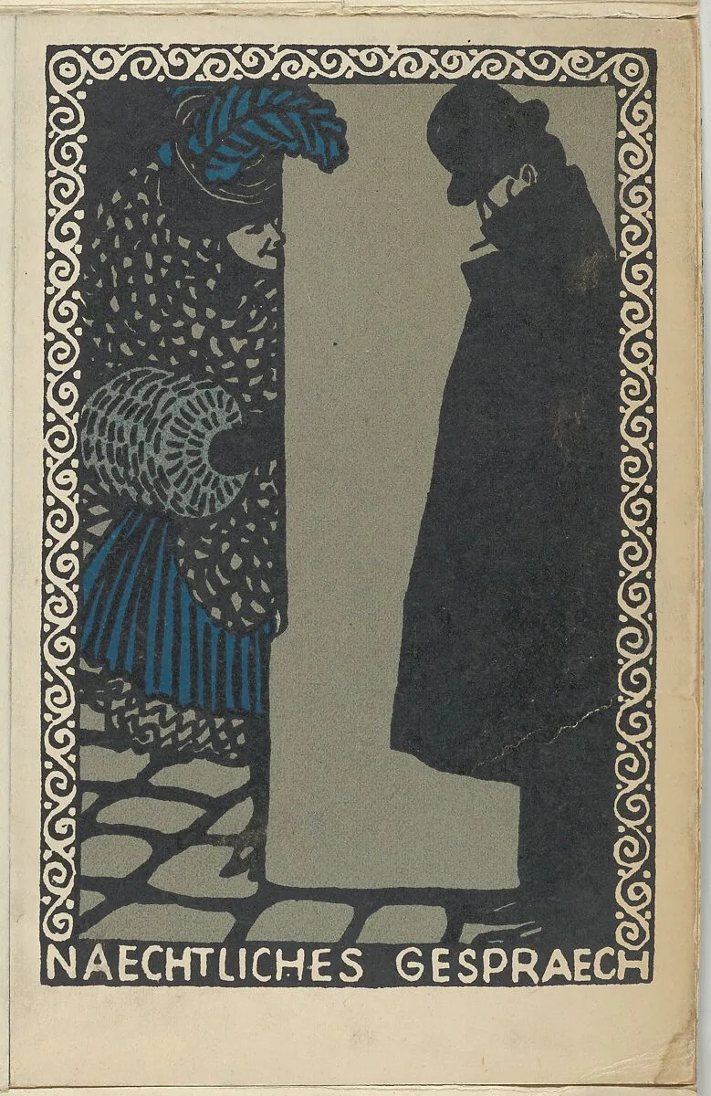 Nightly Conversations (Naechtliches Gespraech) — Wiener Werkstätte|Moriz Jung