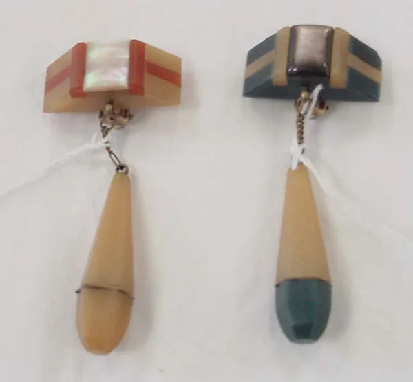 Clip earrings — Unknown