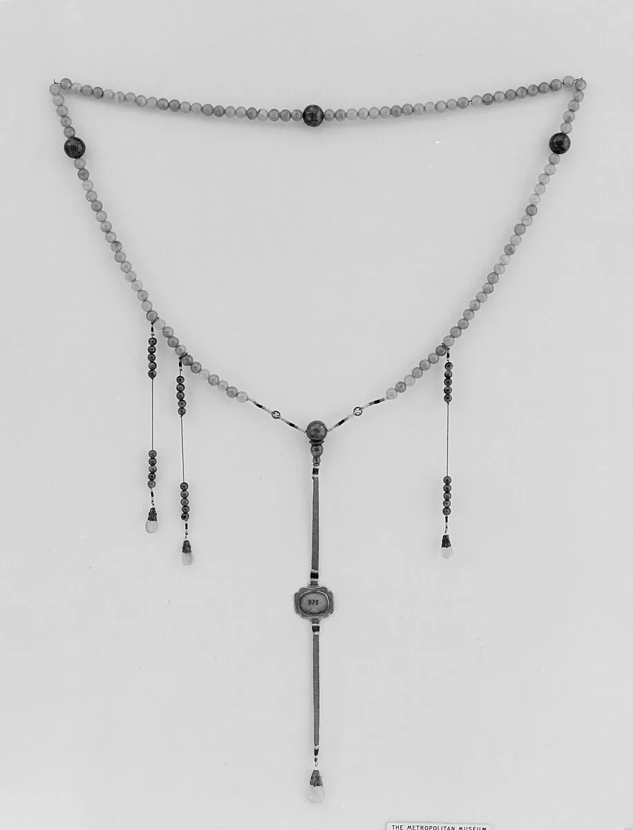 清晚期 朝珠|Official necklace (chaozhu) — Unknown