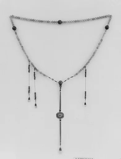 清晚期  朝珠|Official necklace (chaozhu)