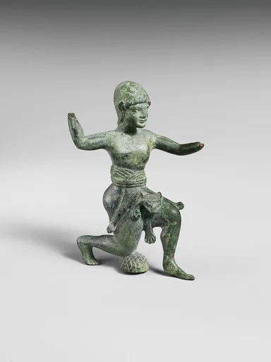 Bronze statuette of Herakles
