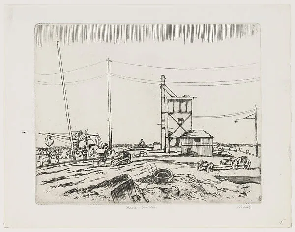 Road Builders — William Hicks|WPA