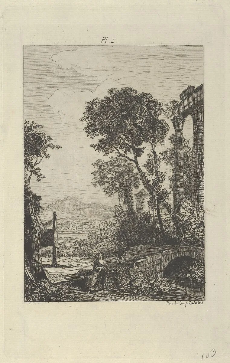 Plate 2 for "Treatise on Etching" — Maxime-François-Antoine Lalanne|Auguste Delâtre