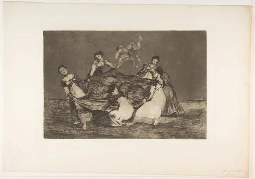 'Feminine Folly' from the 'Disparates' (Follies / Irrationalities)