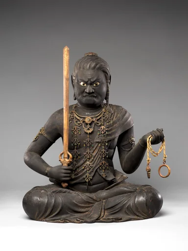 快慶作 不動明王坐像 (Fudō Myōō zazō)|Fudō Myōō, the Immovable Wisdom King (Achala Vidyaraja)