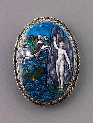 Watchcase cover: Perseus and Andromeda
