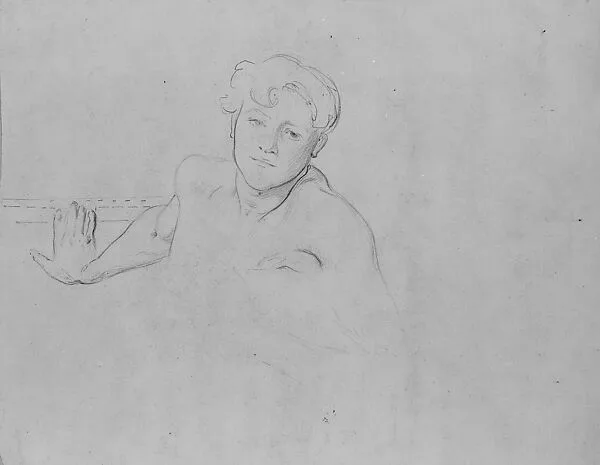 A Youth (from Album) — John Singer Sargent
