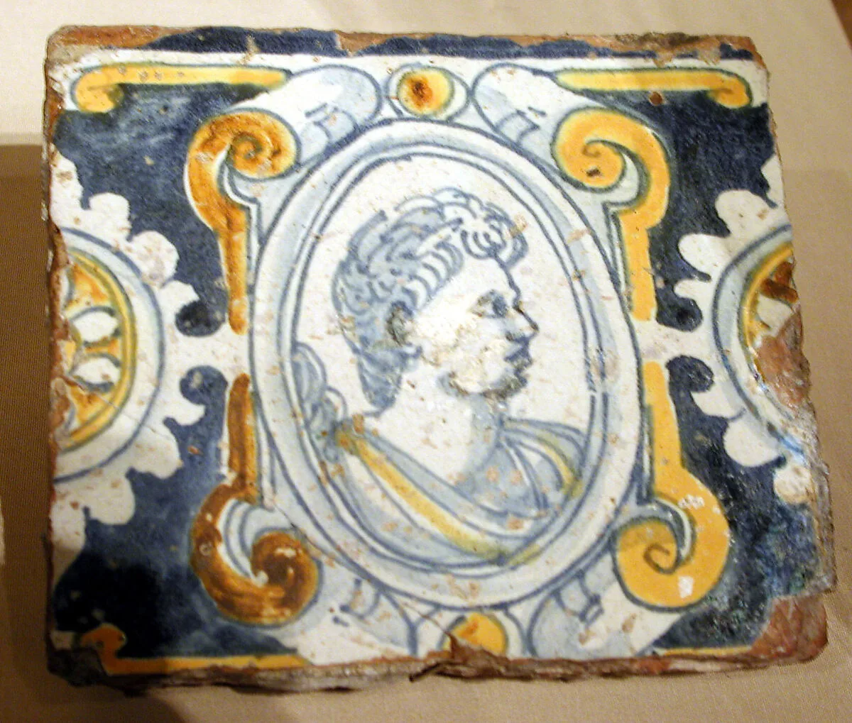 Wall tile — Unknown