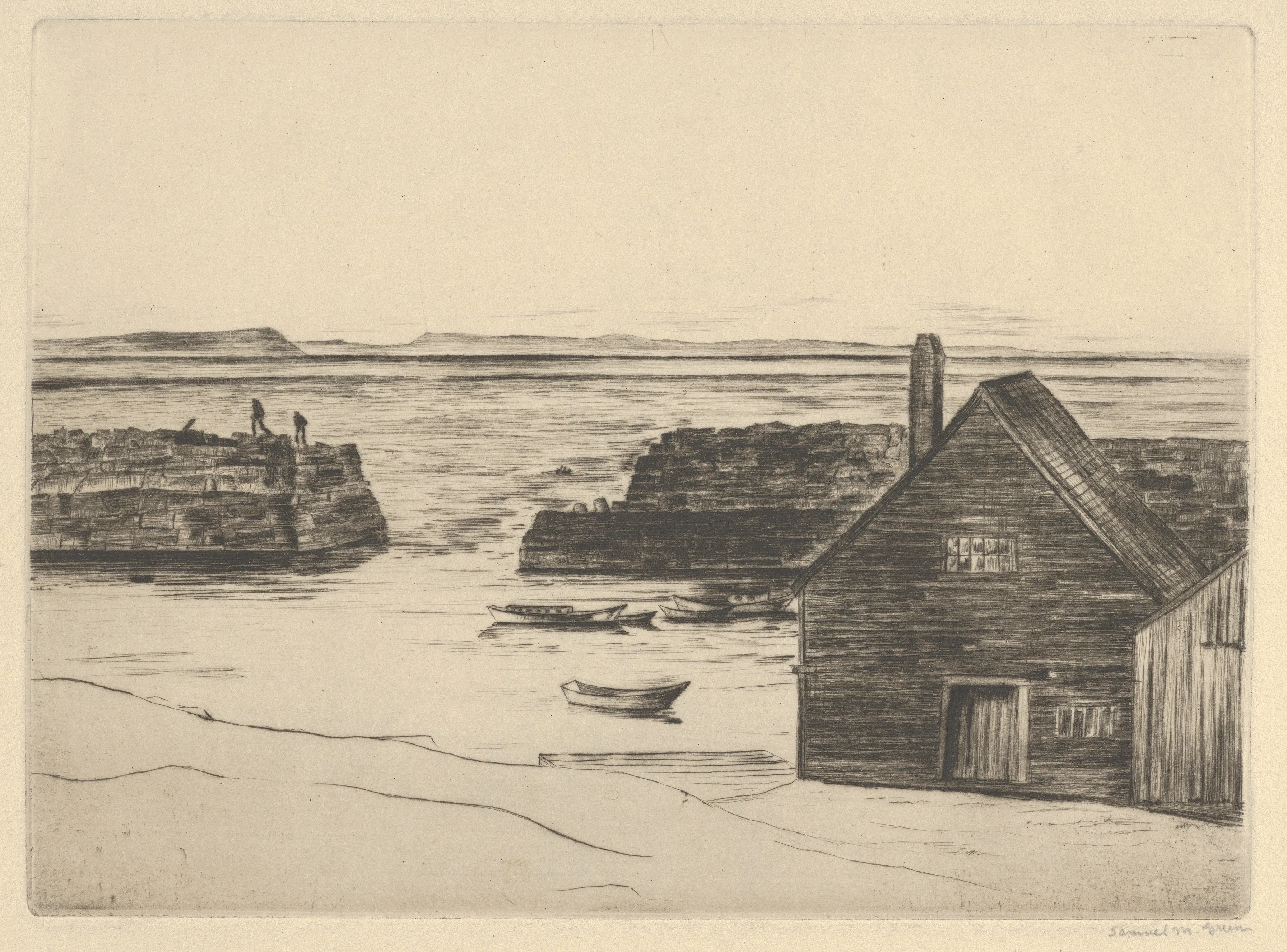Rising Wind — Samuel Magee Green|WPA