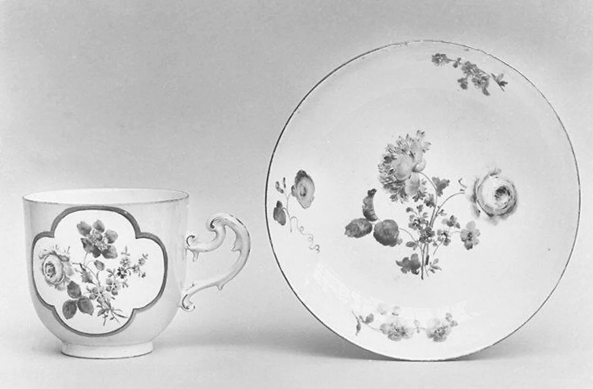Cup and saucer — Meissen Manufactory