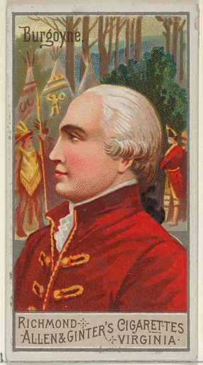 John Burgoyne, from the Great Generals series (N15) for Allen & Ginter Cigarettes Brands